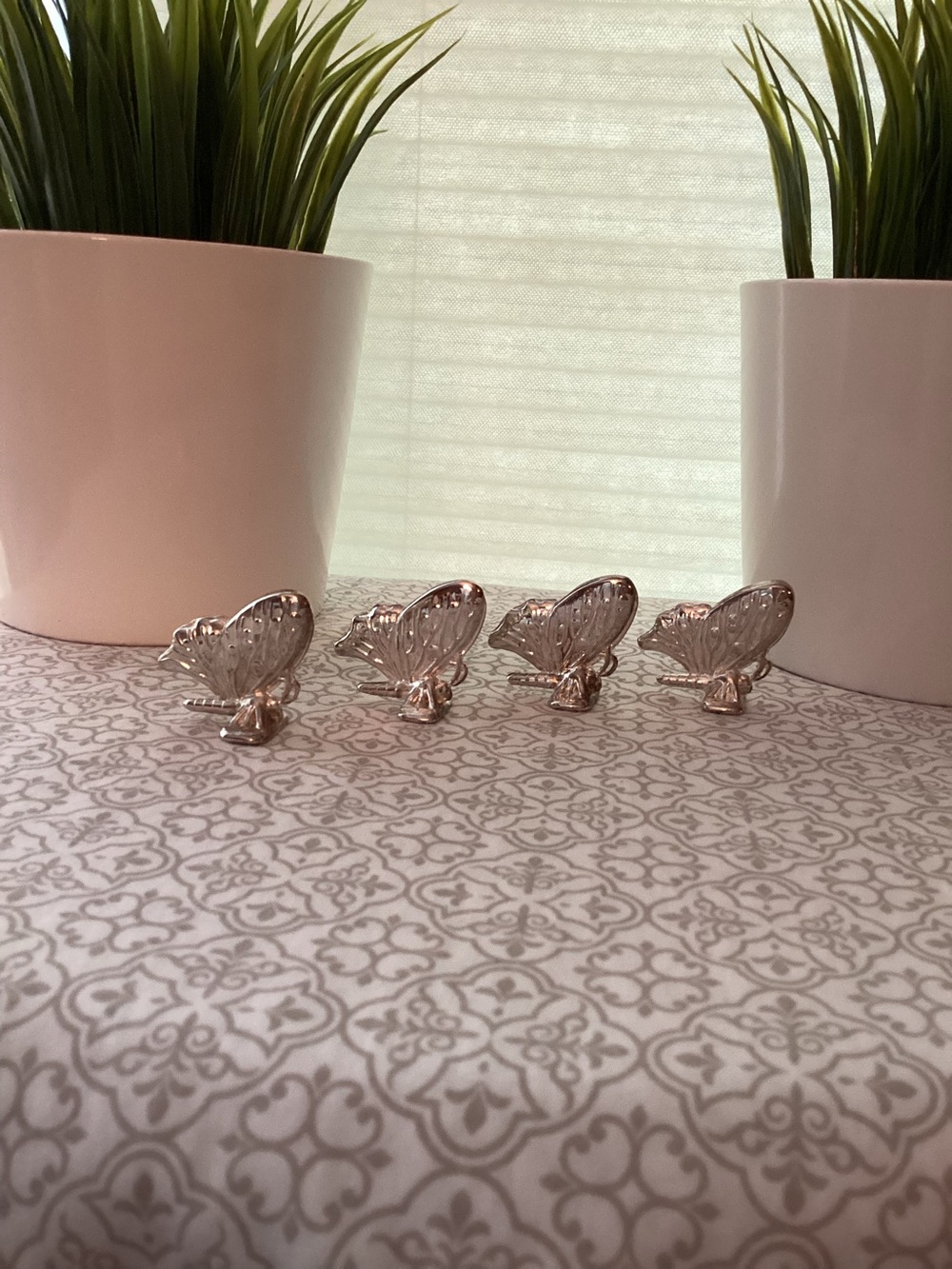 Silver Butterfly Napkin Weights